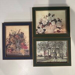 Set of Three Framed Art Prints